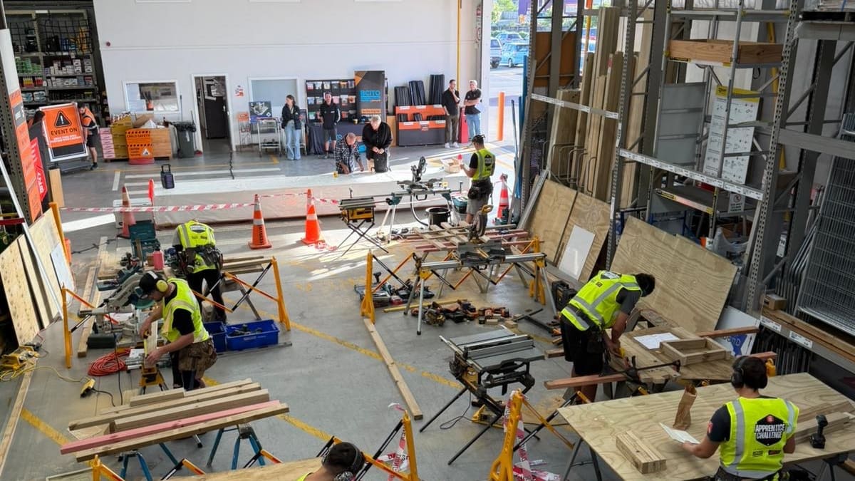 Whangārei apprentice builder Caidan Brien wins regional NZCB challenge