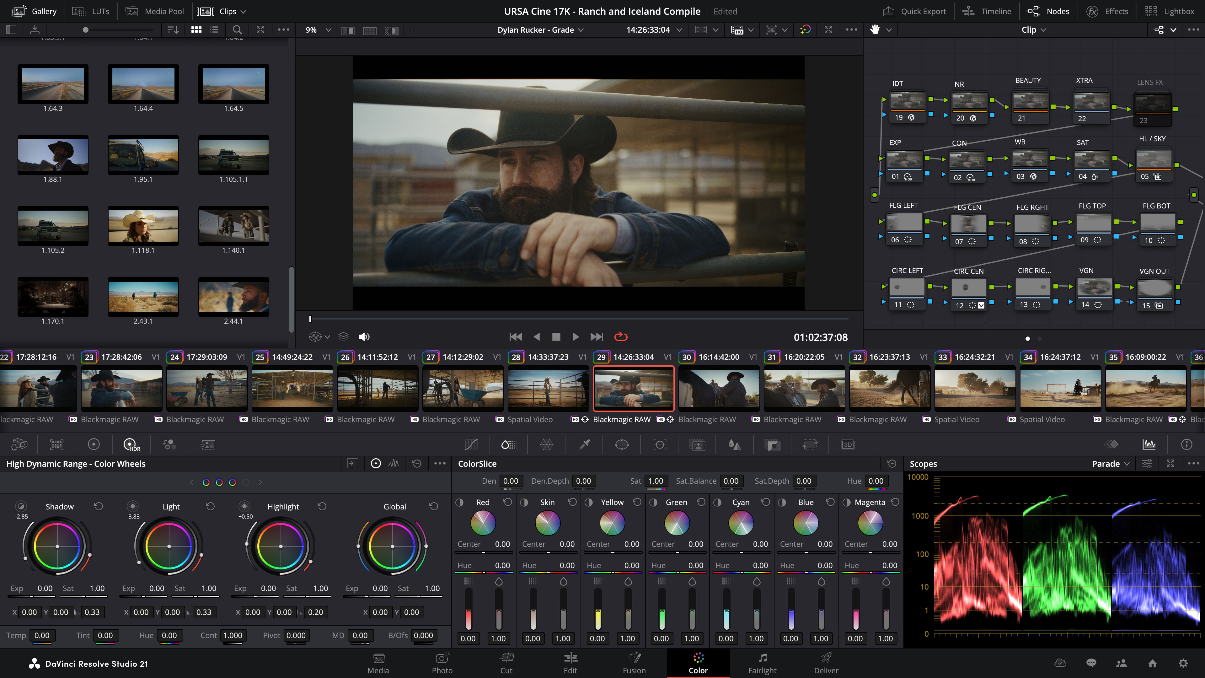 A screenshot of the photo capabilities in DaVinci Resolve 21