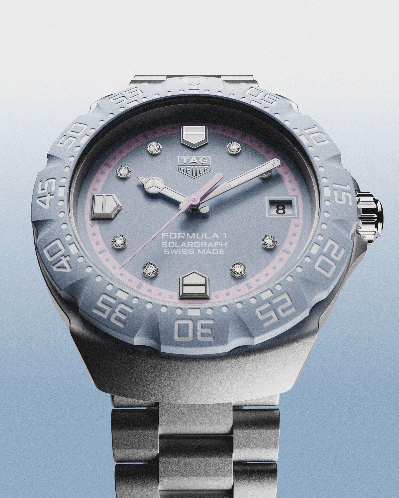 Image may contain Wristwatch Arm Body Part Person Accessories Diamond Gemstone and Jewelry