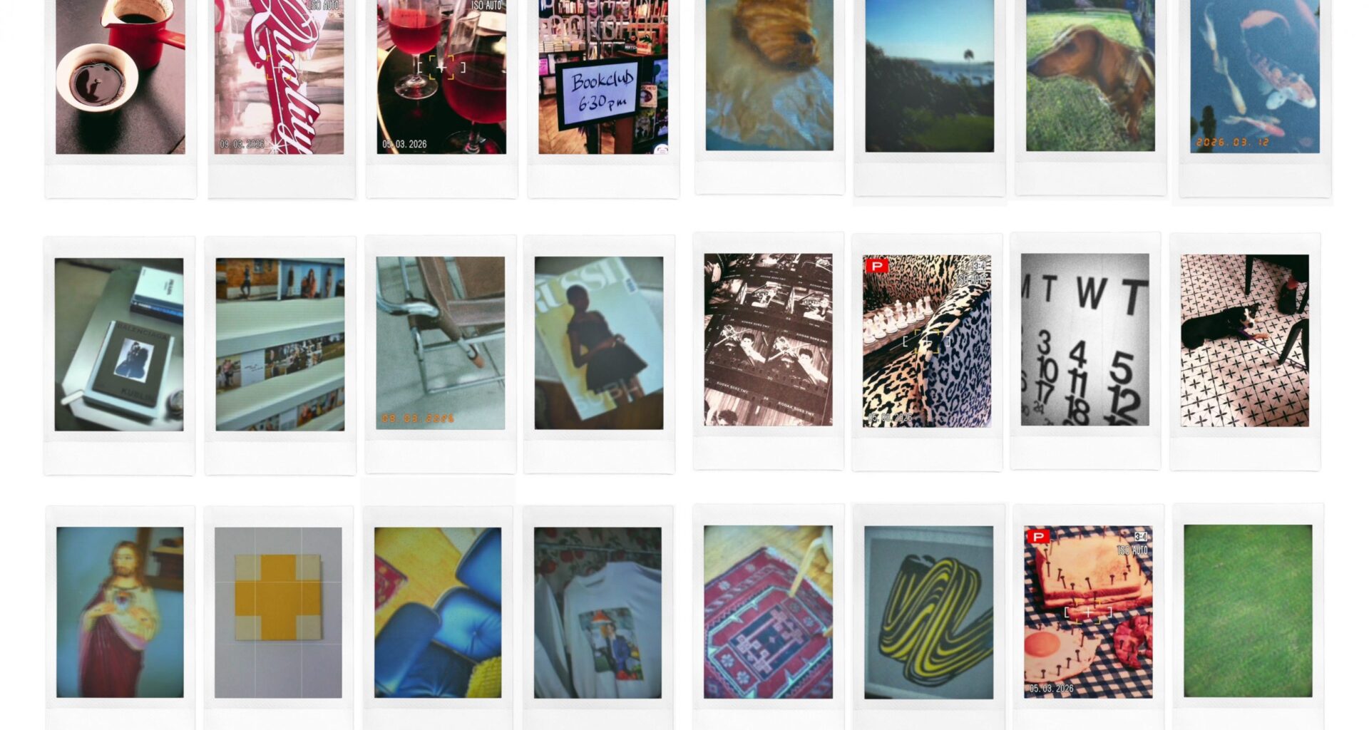 Everything we captured on the Fuji instax mini Evo Cinema camera