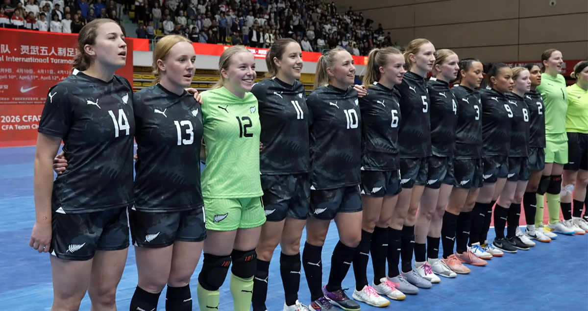 Futsal Ferns lead China in three-game international series