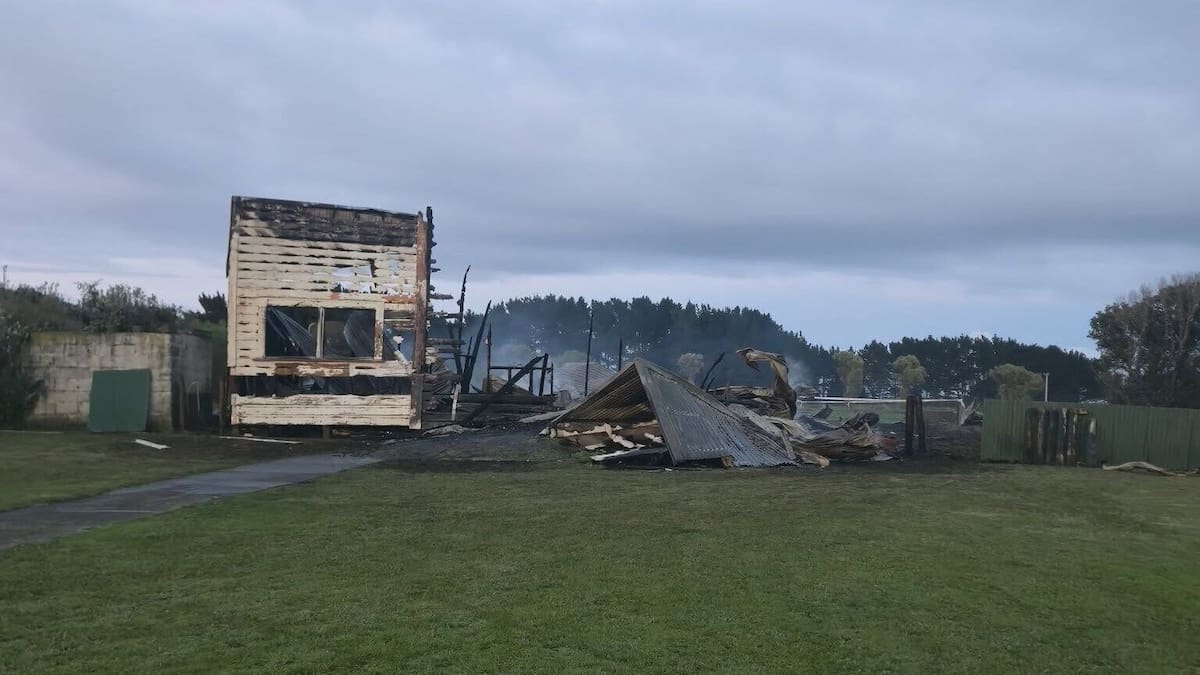 Investigation launched after early morning fire at South Taranaki hall