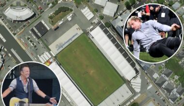 Christchurch’s temporary stadium at Addington Showgrounds era ends as Crusaders move to One NZ Stadium