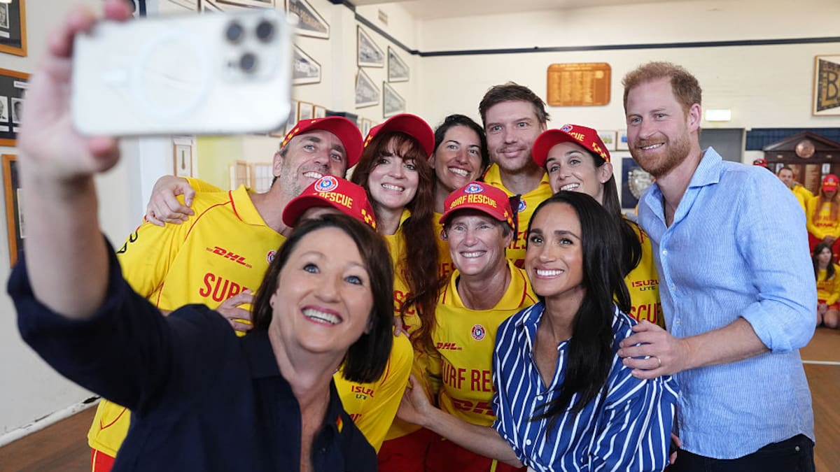 Harry and Meghan meet Bondi shooting survivors and lifeguards in Sydney