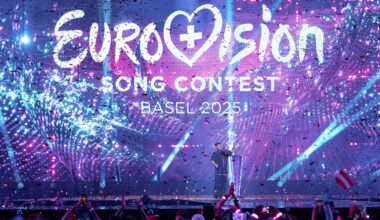 Photo of stage during the Eurovision Song Contest Grand Final