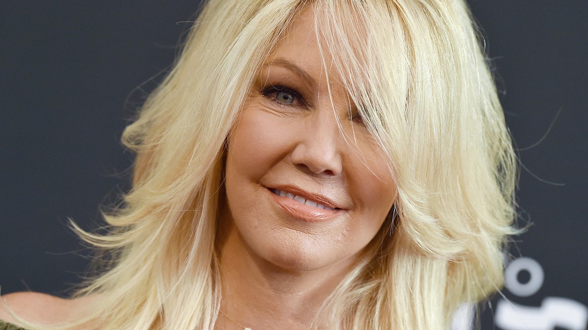 Actress Heather Locklear arriving at a screening event in Beverly Hills