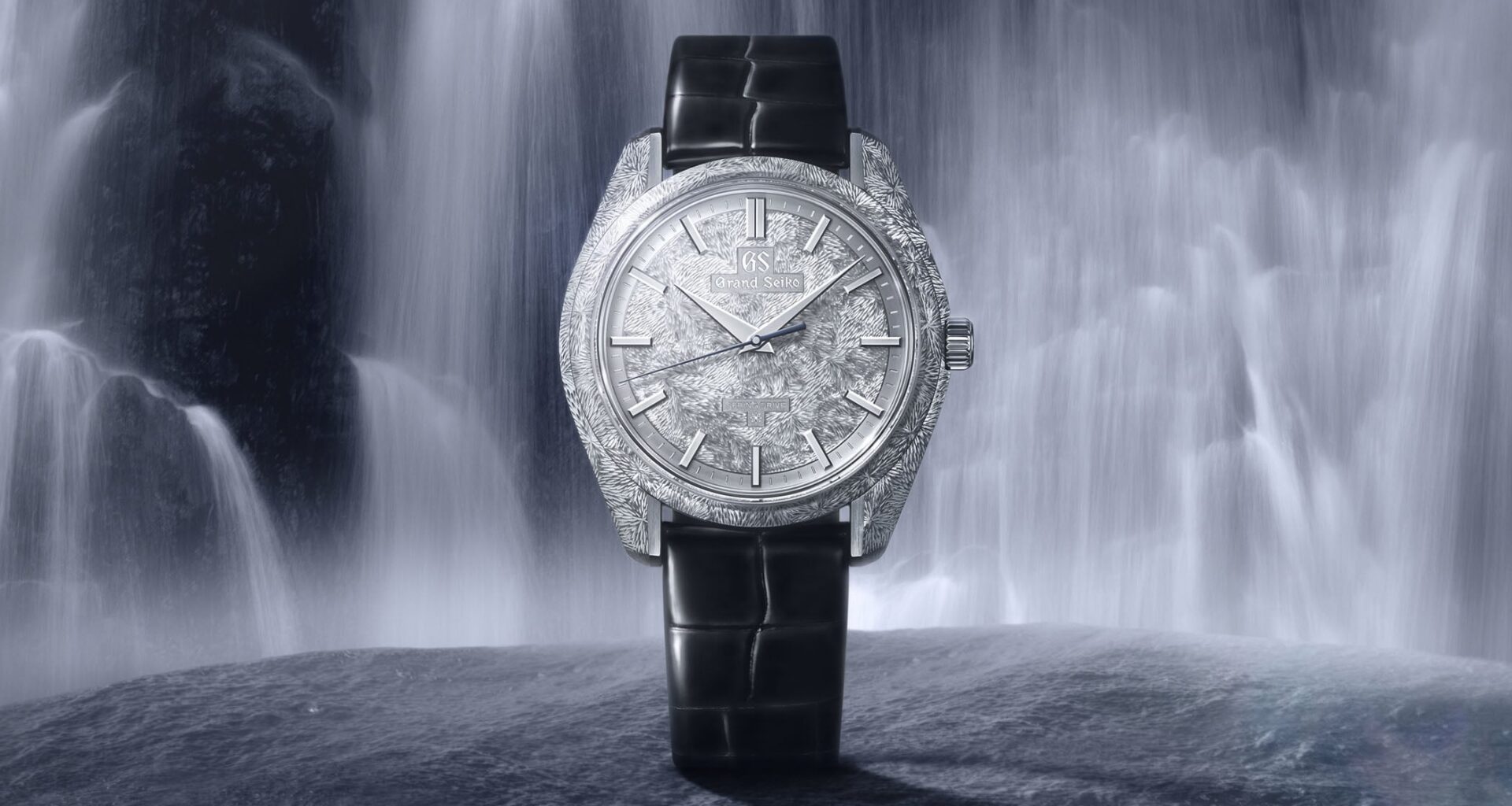 The Hand-Engraved Grand Seiko 44GS Mystic Waterfall SBGZ011