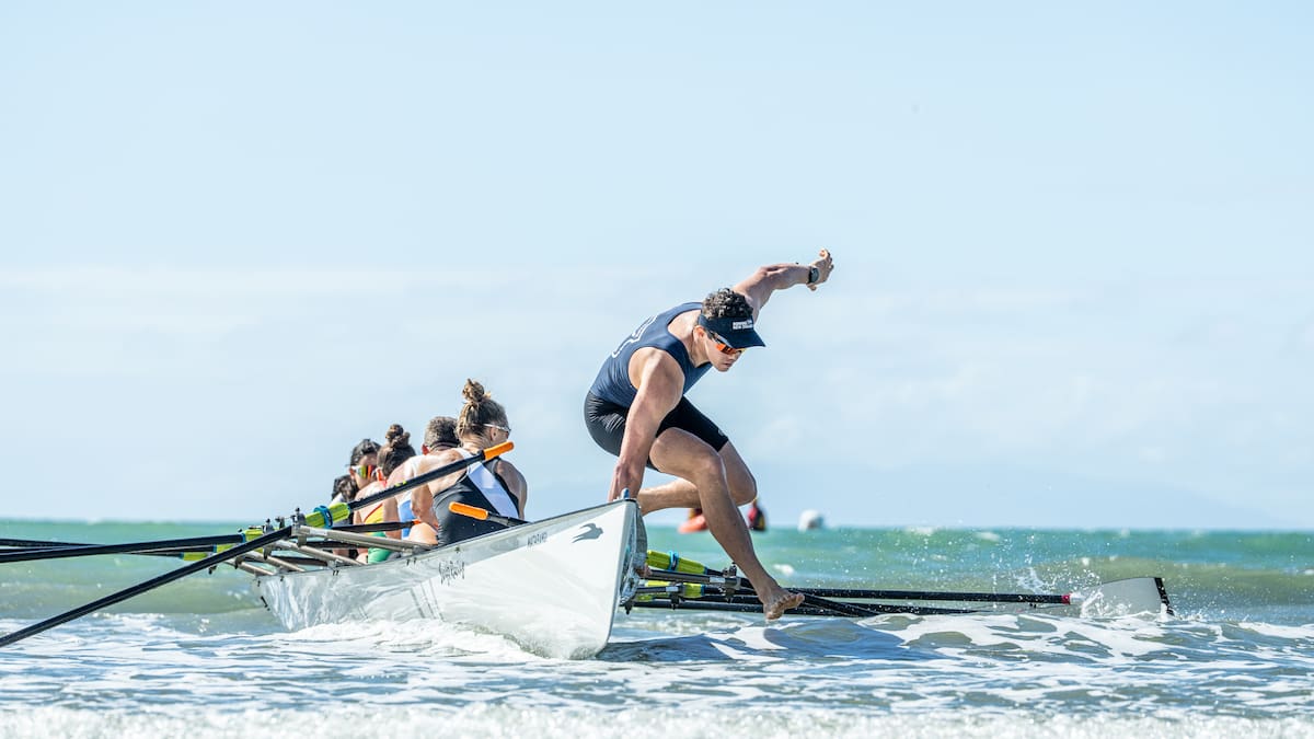 Watch: NZ Coastal Rowing Championships, day one