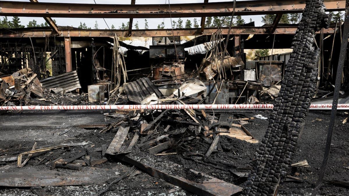 Te Arai Links’ restaurant Ric’s lost to fire, eye-witness account