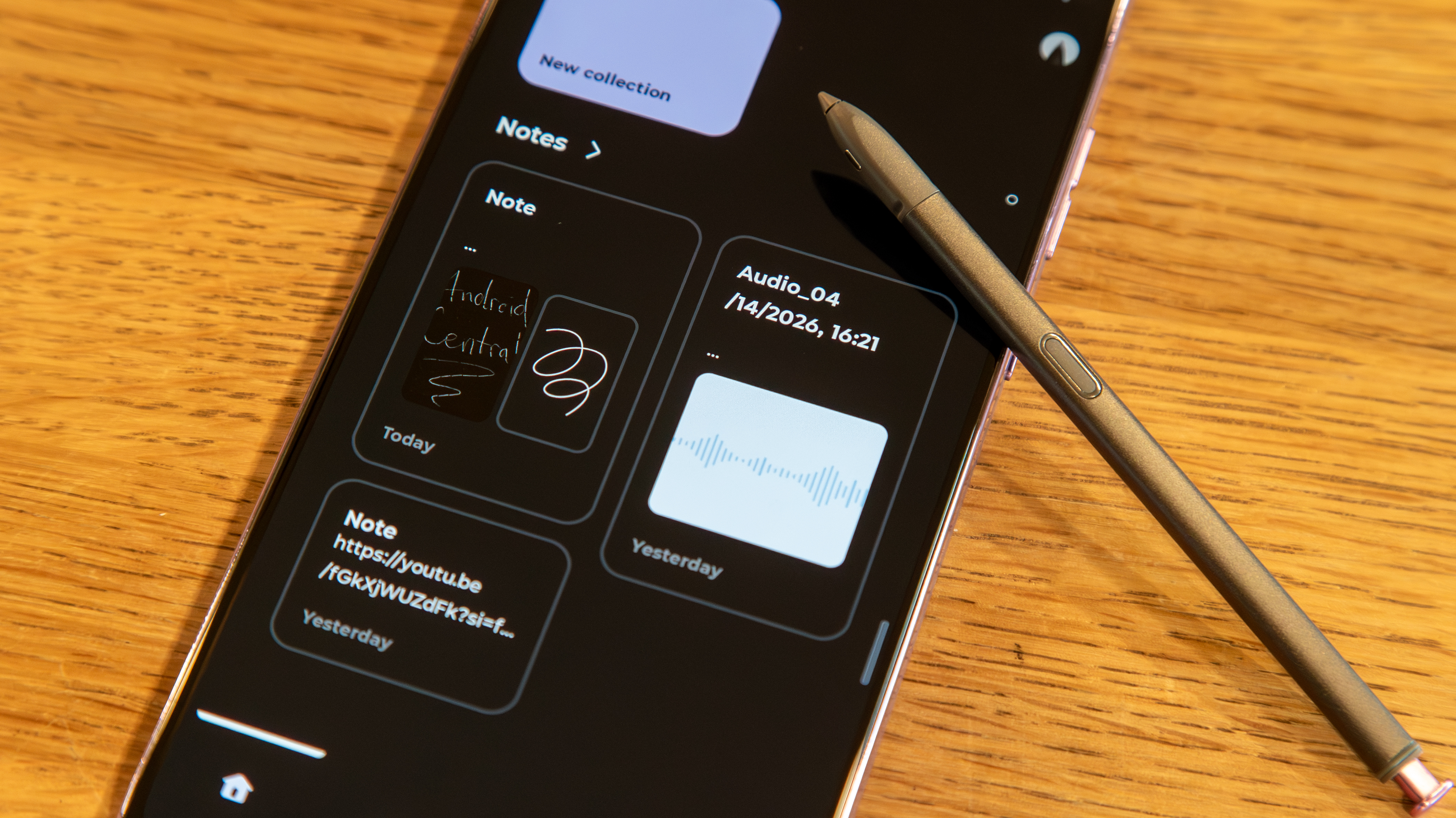 Moto G Stylus 2026 Notes app