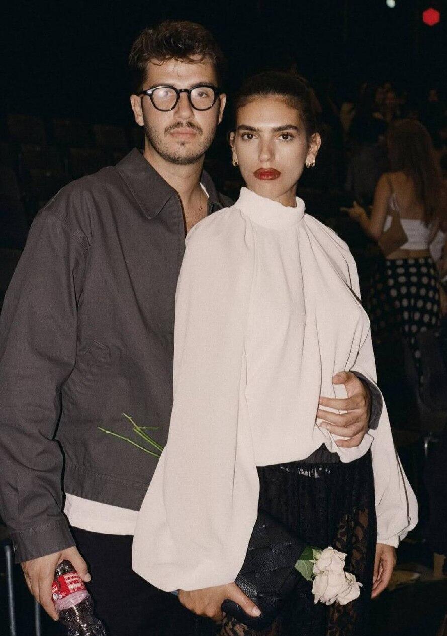 Sun with her fiancé (Photo: Eden Halamish) סאן מזרחי ושחק בציר