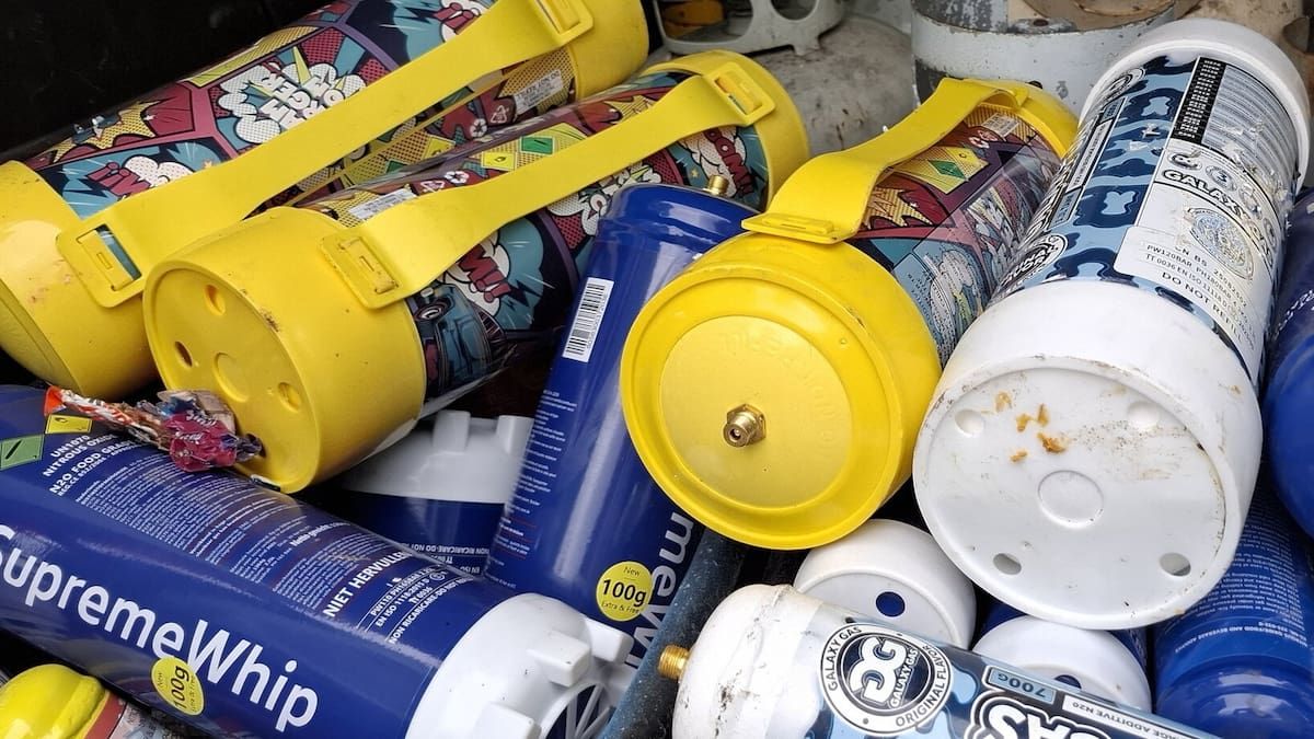 Government cracks down on sales of nangs; dairy and vape store large-canister sales now deemed illegal