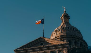 The Texas State Capitol in Austin in March 2025. Startups based in Texas raised more venture capital in the first quarter than startups based in Massachusetts.