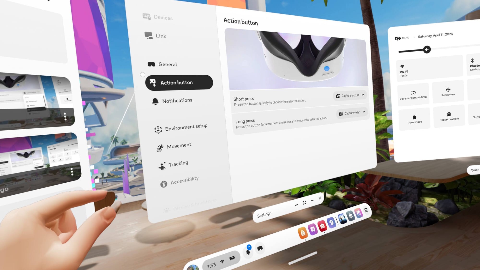 If you see an Action button setting, you can customize your Quest 3S controls.jpg