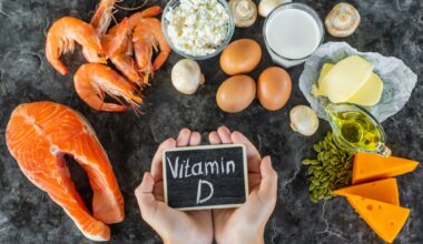 Products containing vitamin D: salmon, cottage cheese, eggs and milk