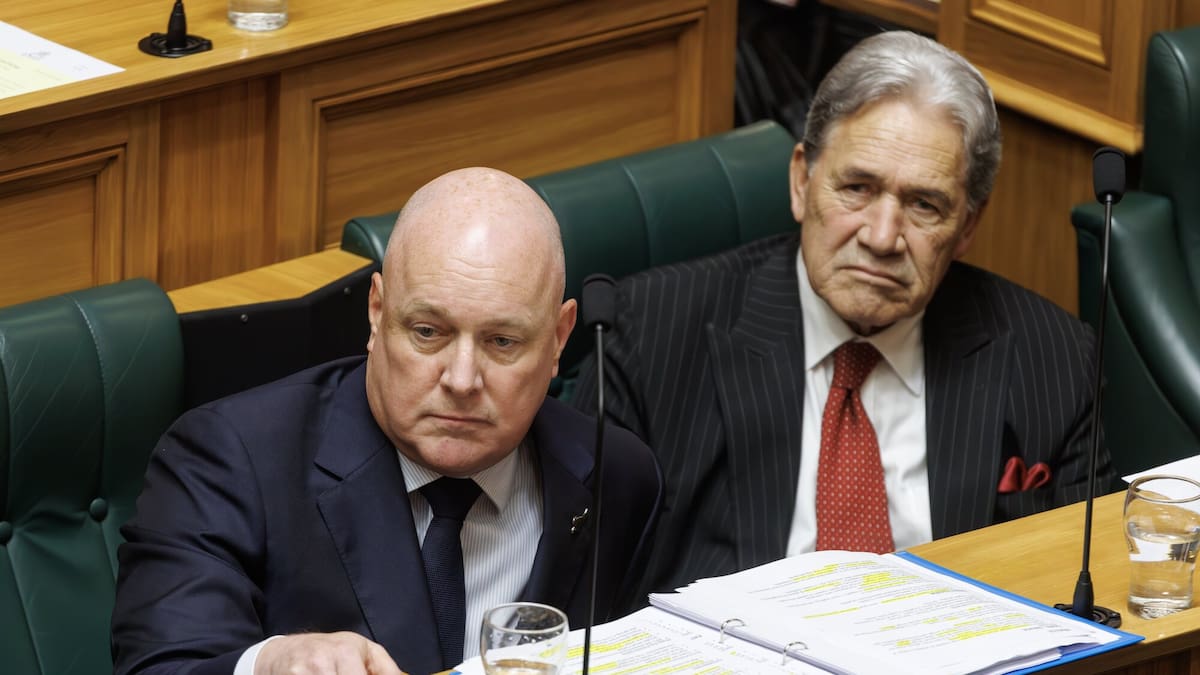 Luxon, Peters in crisis talks after NZ First leader releases emails showing PM wanted explicit Iran war backing