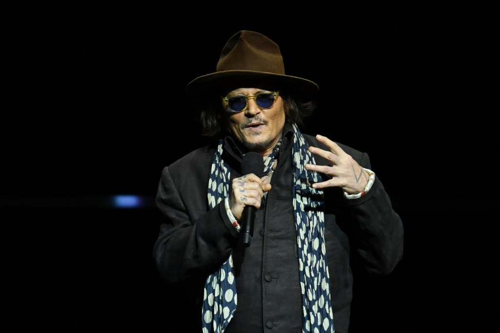 Johnny Depp Previews Pic At CinemaCon