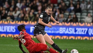 Football Ferns v Papua New Guinea live updates: Fifa World Cup spot up for grabs