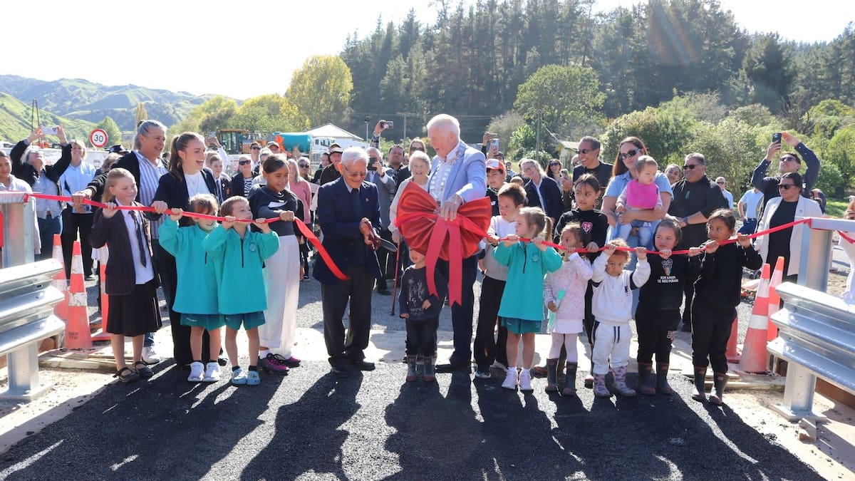 New $15.5m Te Rēinga Bridge opens after cyclone damage