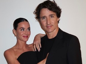 Katy Perry shared a new pic with boyfriend Justin Trudeau along with the caption,