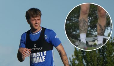 Pro football hopeful Aston Hurd on his special tā moko, hard work and sporting goals