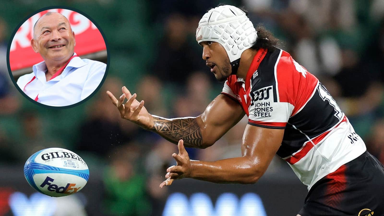 Eddie Jones' verdict on Leicester Fainga'anuku experiment: 'Game has changed'