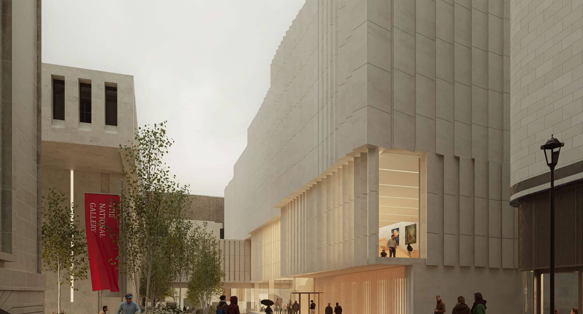 Kengo Kuma, BDP, MICA to design new wing for National Gallery