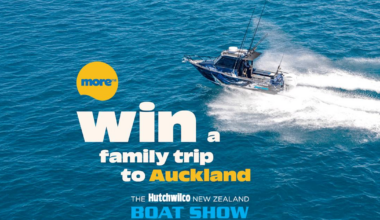 Fly to Auckland for the Hutchwilco New Zealand Boat Show