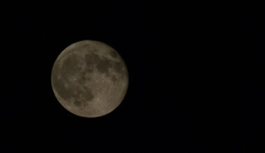 Misty-eyed about the moon