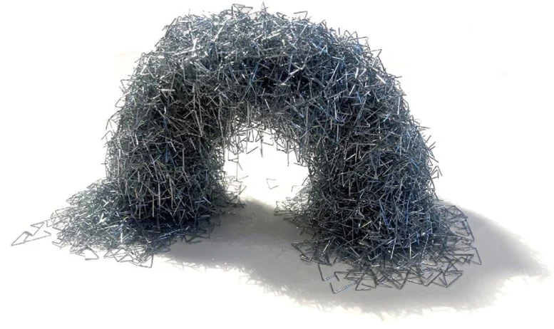 Metal Staples Arch