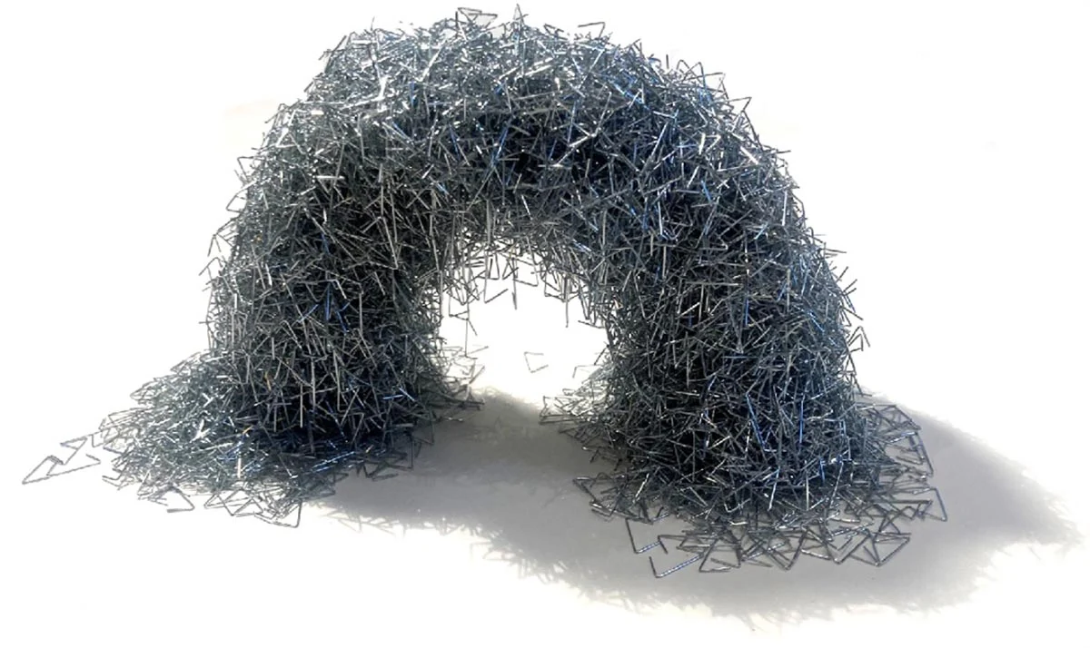 Metal Staples Arch