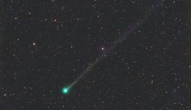 Comet R3 Pan-STARRS from March 23rd. Credit: Michael Jaeger/Gerald Rhemann.