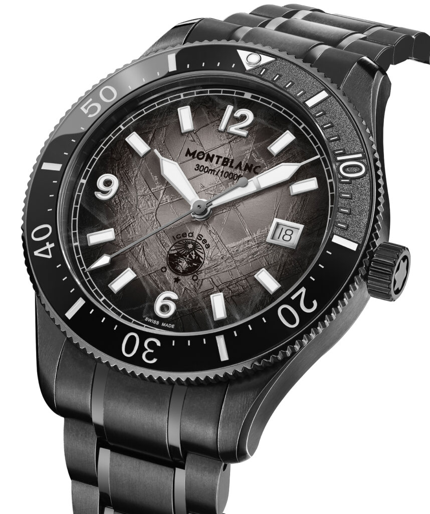 Montblanc Iced Sea Automatic Date 0 Oxygen Dial