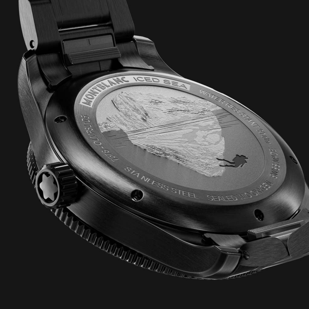 Montblanc Iced Sea Automatic Date 0 Oxygen Caseback