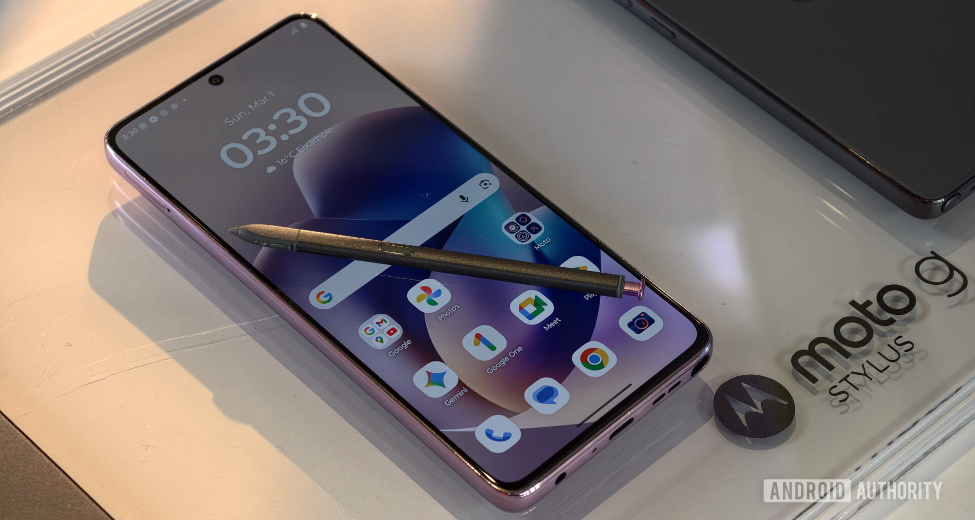 Motorola Moto G Stylus 2026 screen