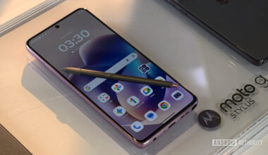 Motorola Moto G Stylus 2026 screen