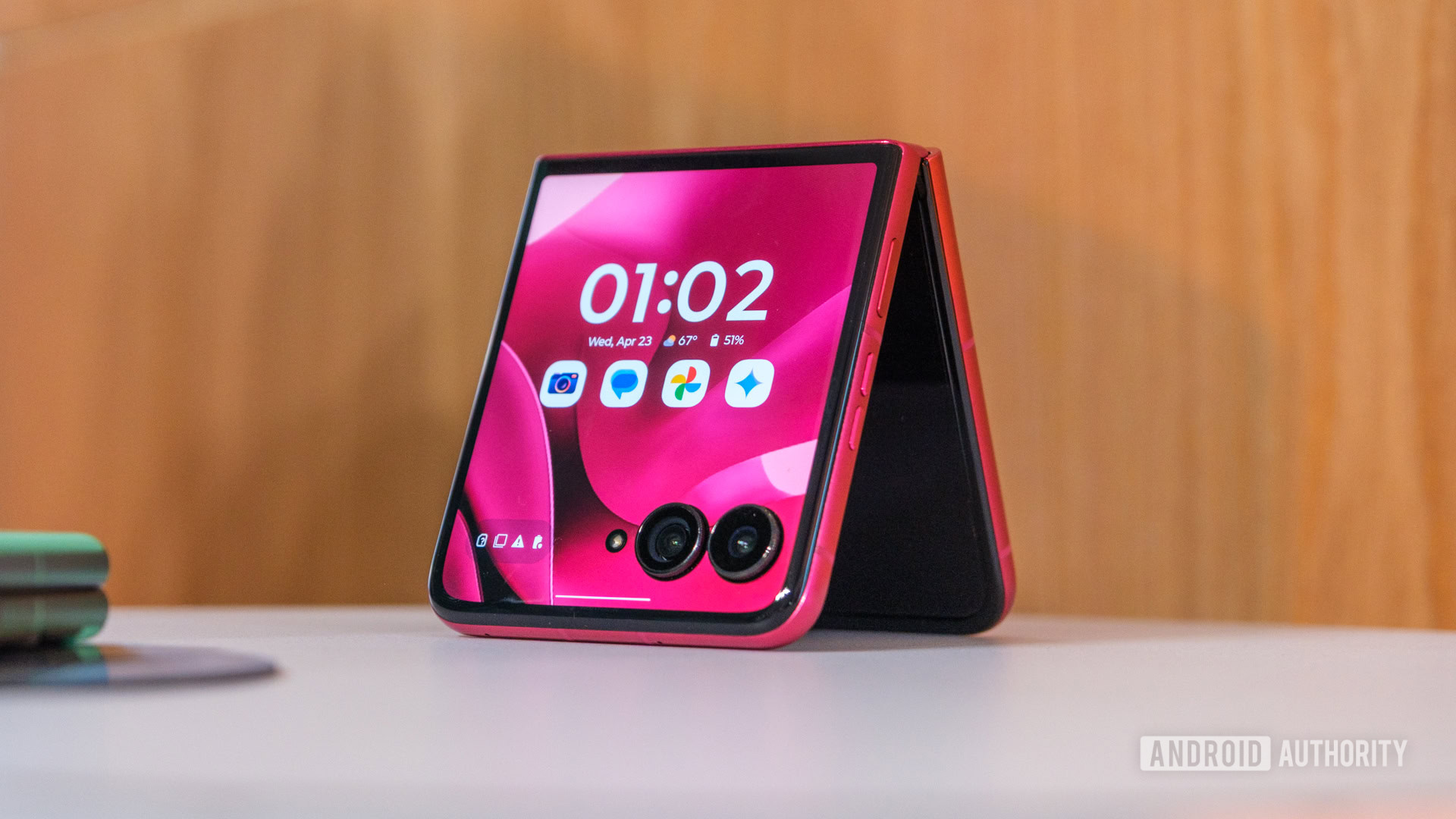 Motorola Razr Plus on table