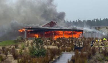 Fire crews bring ‘significant’ restaurant fire at Te Arai Links luxury golf under control