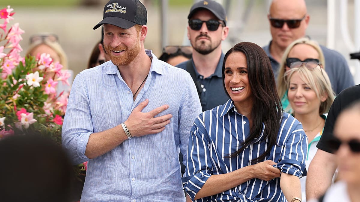Meghan, Duchess of Sussex, says she has lived ‘very hard’ life in public eye at event in Sydney