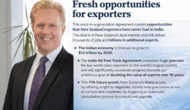 “New Zealand-India FTA delivers major Tariff wins”