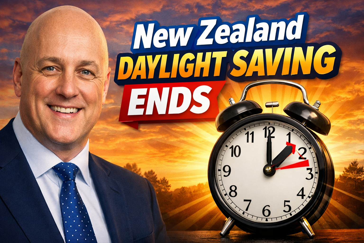 New Zealand Daylight Saving Ends Clocks Go Back One Hour Across NZ