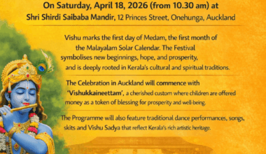 OHM New Zealand plans Vishu Celebrations in Auckland