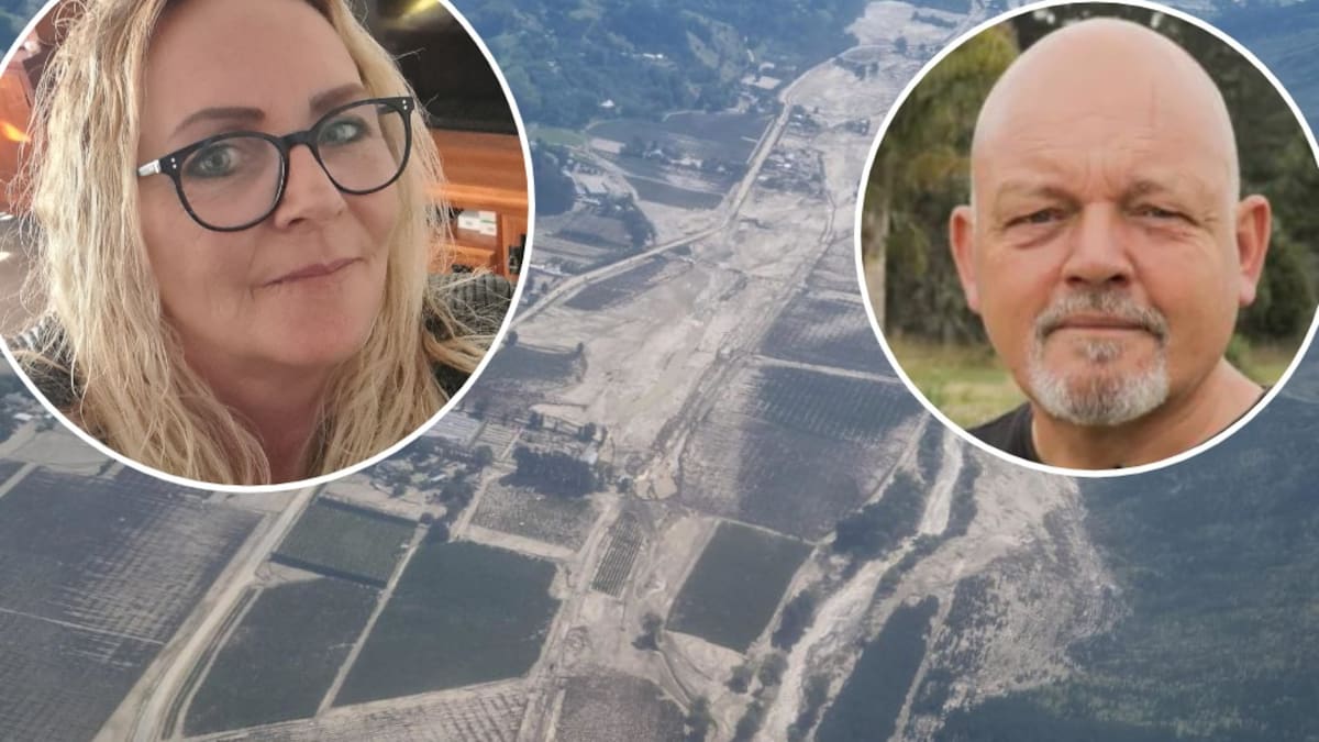 Gareth Jones relates losing hold of friend Susane Caccioppoli in Cyclone Gabrielle floodwaters