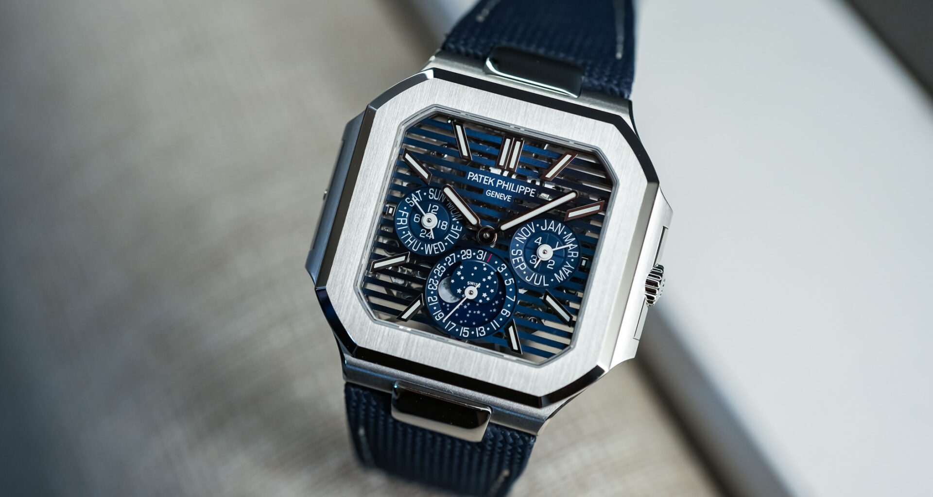 The Patek Philippe Cubitus Perpetual Calendar Skeleton 5840P