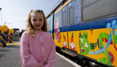 8-year-old's 'Sweet Monsters' Drawing Chosen as Winning Design to Decorate Real Train