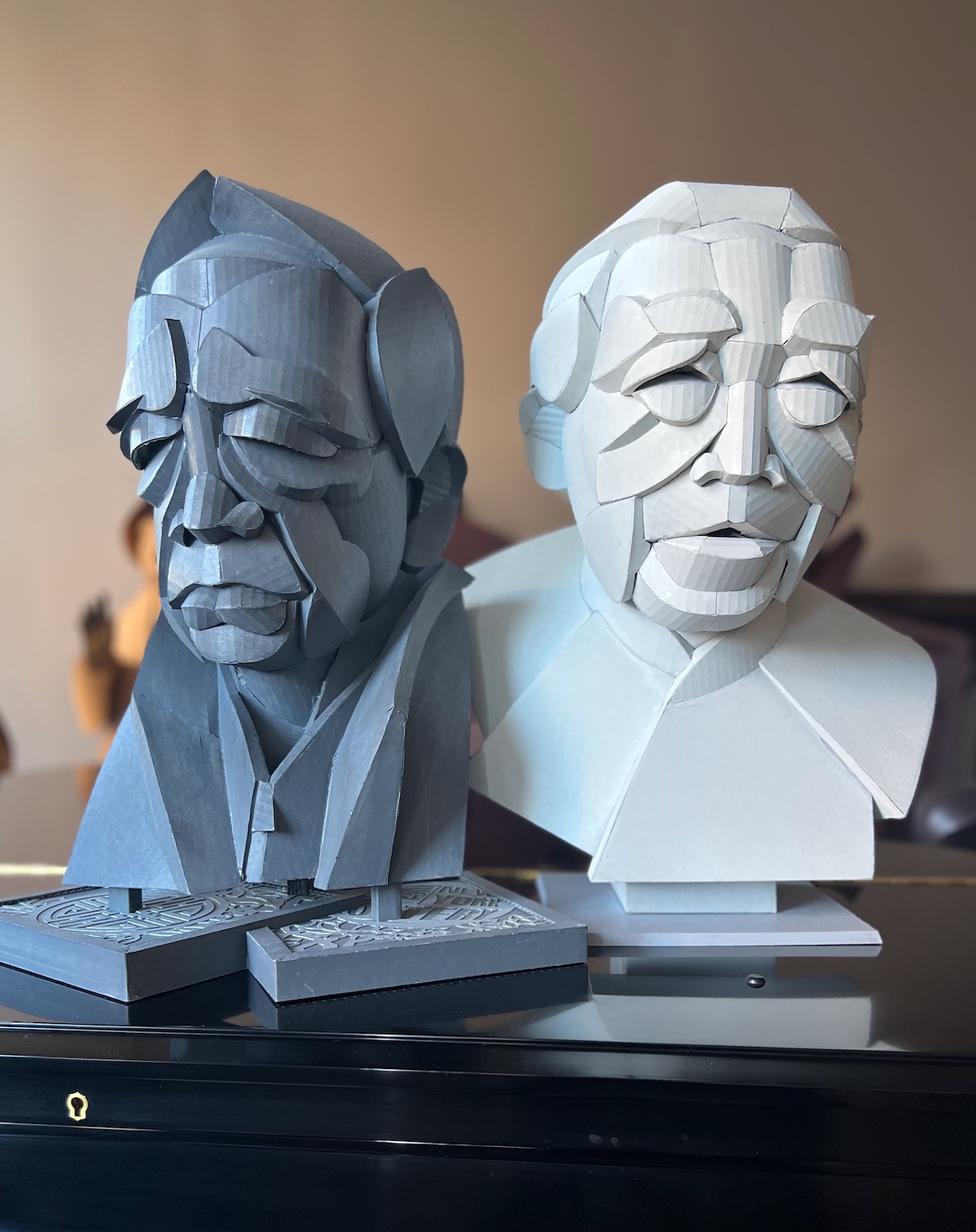 Cardboard Sculptures by Warren King