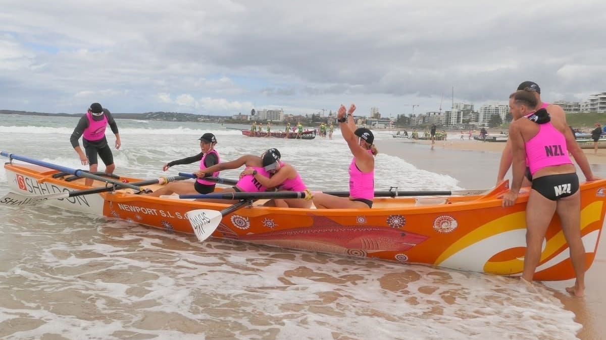 Surf boat racing: Oar Blacks ride the ocean to landmark first win over Australia