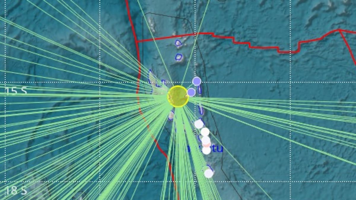 Vanuatu earthquake: Magnitude 7.3 quake strikes near Luganville