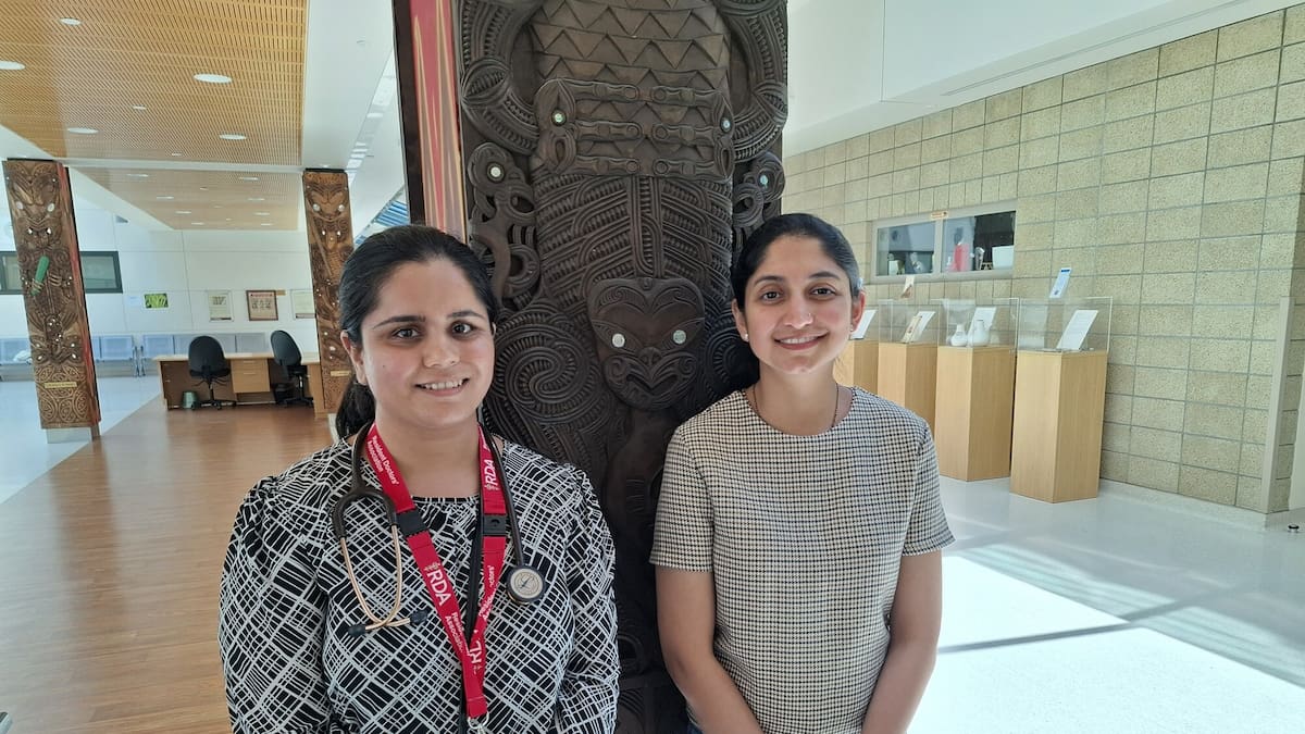 Rotorua Hospital: Two internationally qualified doctors training to becoming GPs