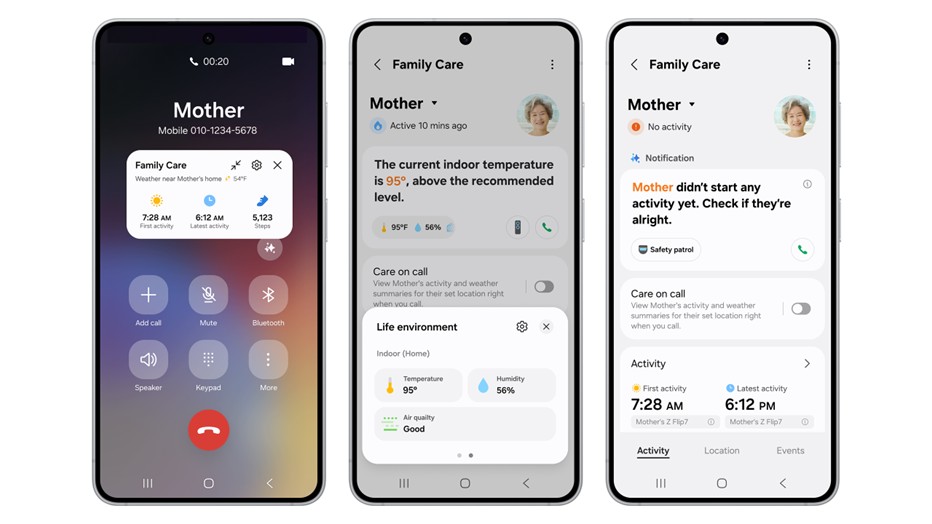 Samsung Elevates Experiences To Care for Users and Their Families With SmartThings Update – Samsung Global Newsroom